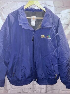 Carhartt Jacket Men’s L/XL Dekalb Asgrow Seed Insulated Heavy Full Zip Lined
